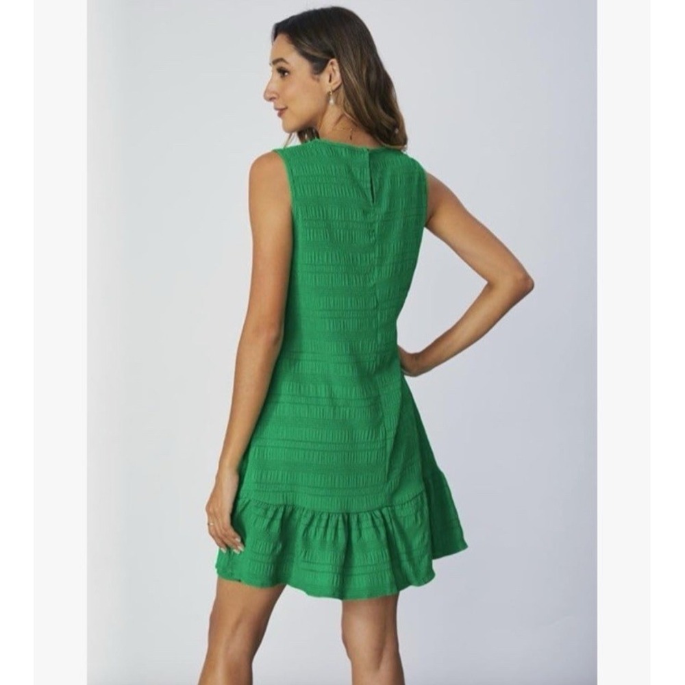 SOLY HUX Women's Ruffle Hem Sleeveless Tank Mini Dress Size XXXL